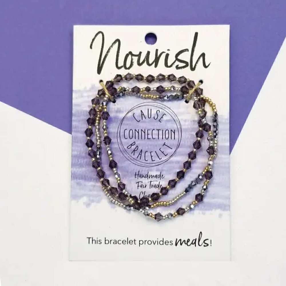 💚Fair Trade Nourish Charity Bracelet